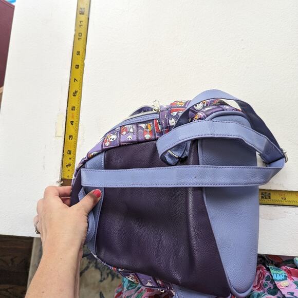 Loungefly x Nightmare Before Christmas Jack and Sally Valentine Mini Backpack - Picture 3 of 6